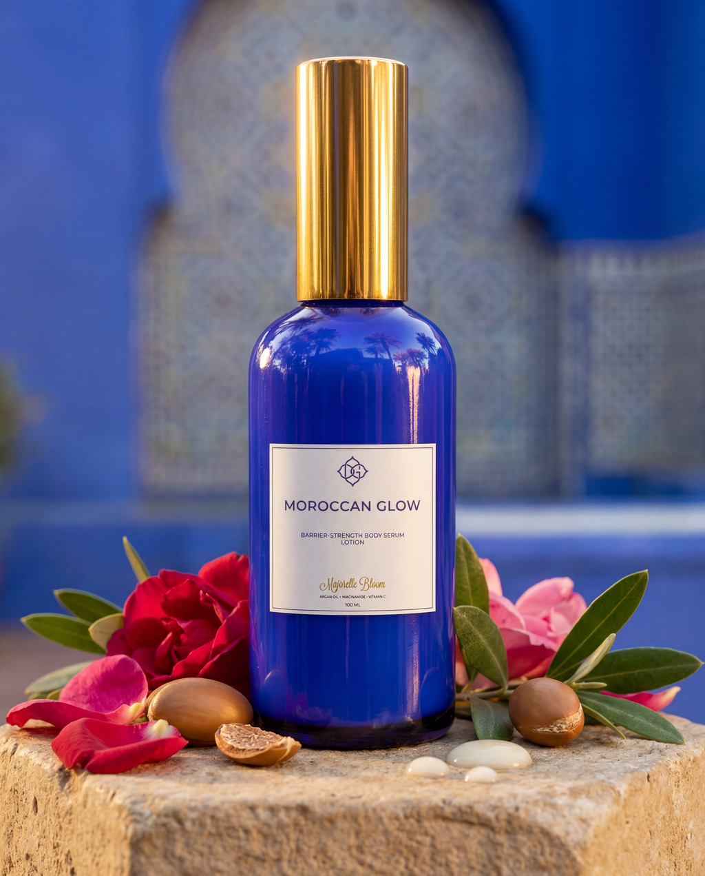 Barrier Strength Body Serum Lotion - Majorelle Bloom