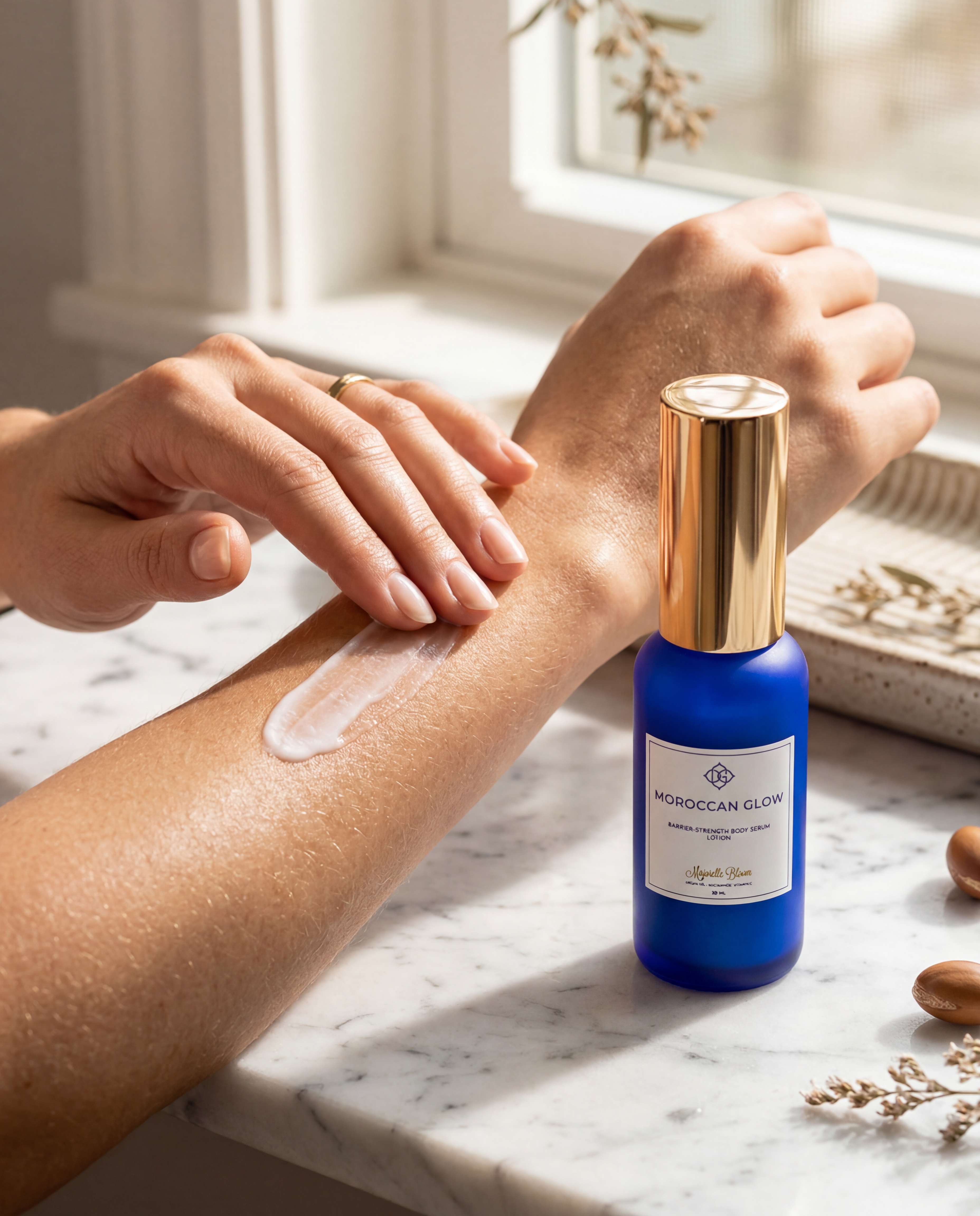 Barrier Strength Body Serum Lotion - Majorelle Bloom