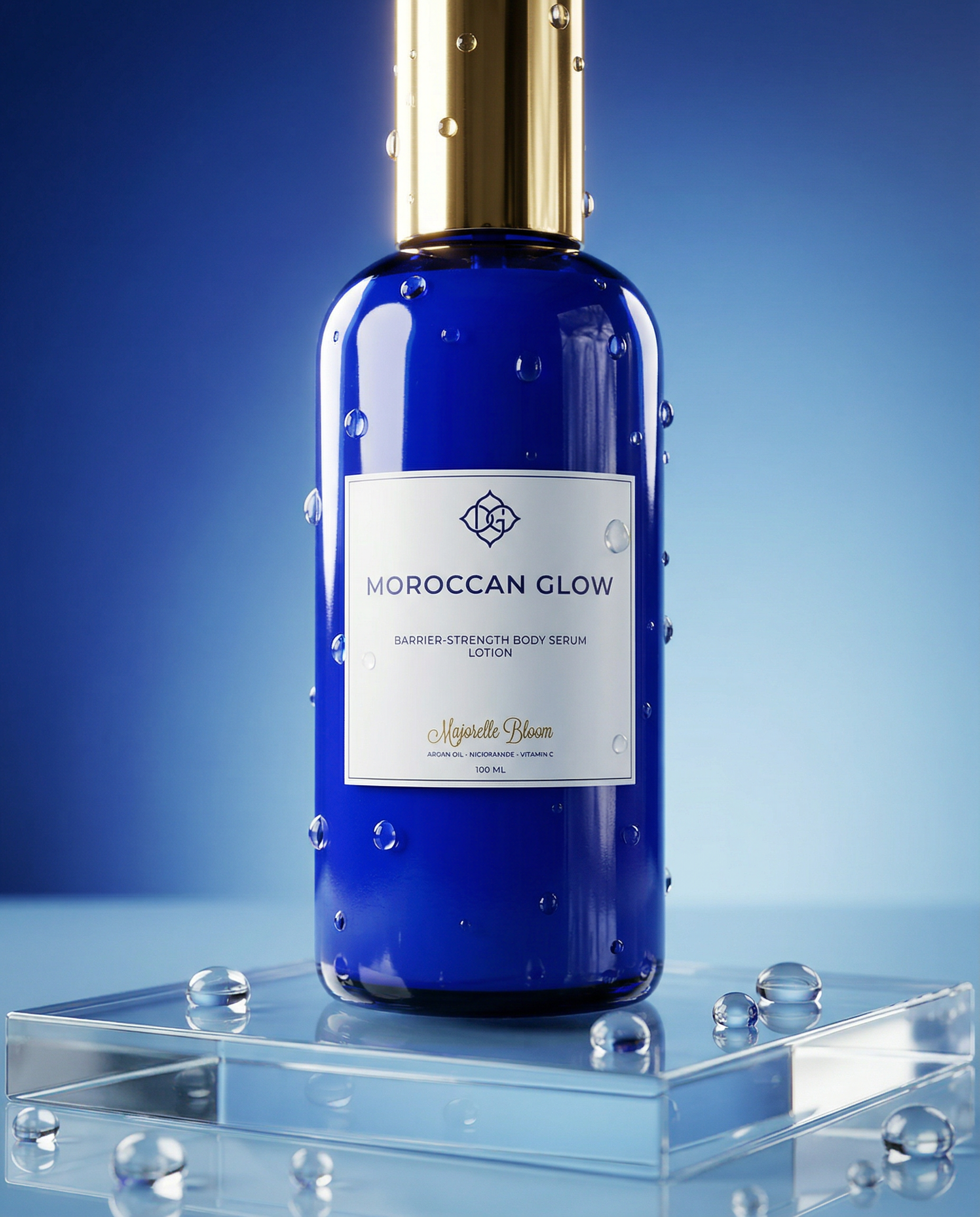 Barrier Strength Body Serum Lotion - Majorelle Bloom